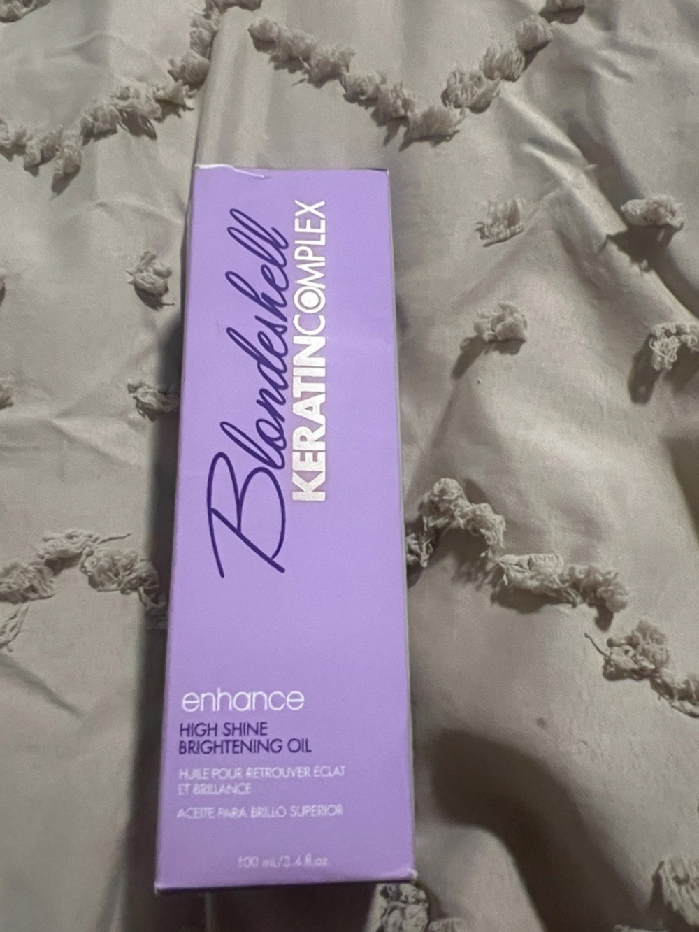 Blondekell Keratin Complex Enhance High Shine Brightening Oil